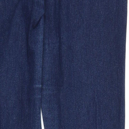 Womens UK Size 32 in H&M Regular Fit Straight Blue Jeans