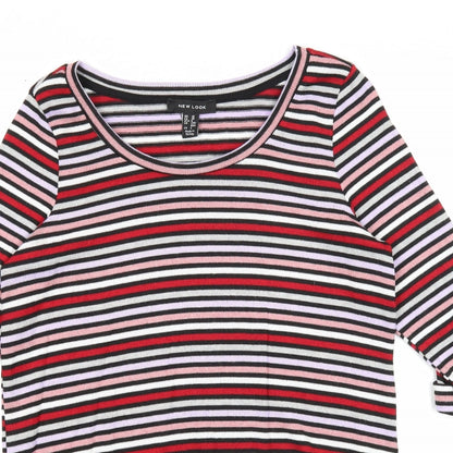 Womens UK Size 10 New Look Multicoloured Pullover Jumper