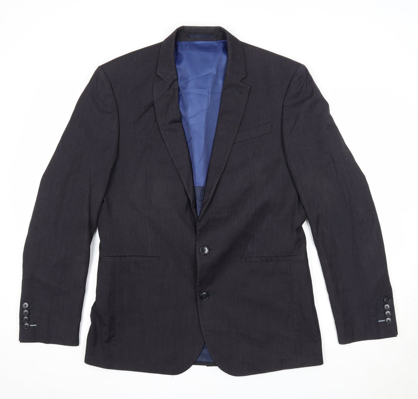 Mens UK Size 38 NEXT Regular Black Suit Jacket
