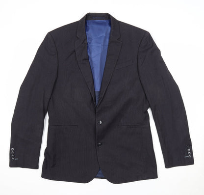 Mens UK Size 38 NEXT Regular Black Suit Jacket