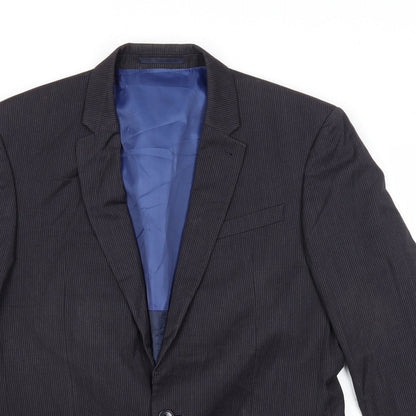 Mens UK Size 38 NEXT Regular Black Suit Jacket