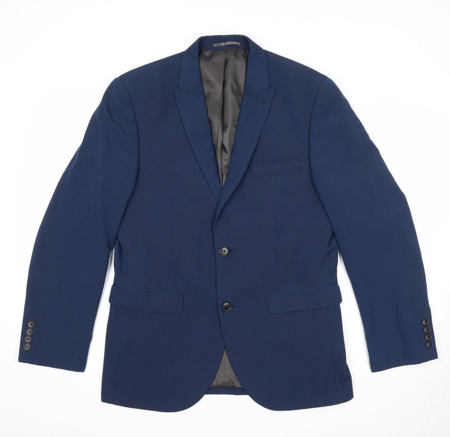 Mens UK Size 38 NEXT Regular Blue Suit Jacket