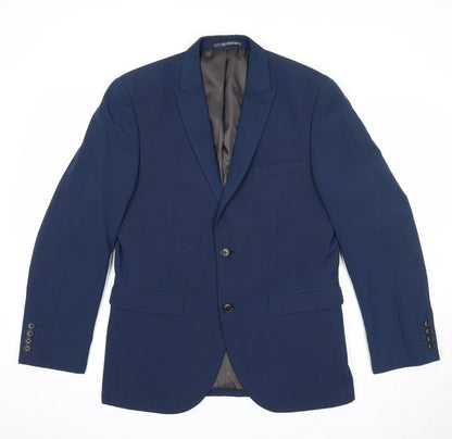 Mens UK Size 38 NEXT Regular Blue Suit Jacket