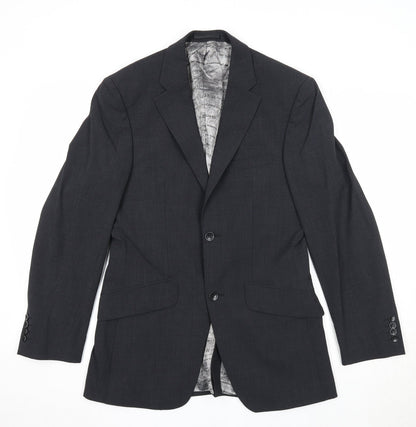 Mens UK Size 36 REMUS Regular Grey Suit Jacket