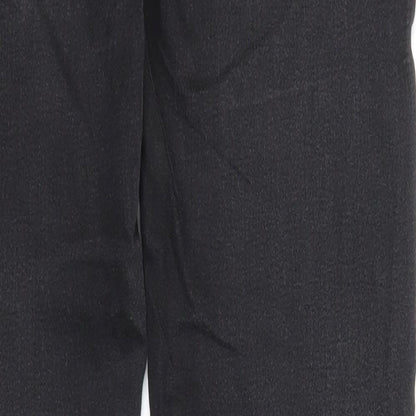 Dorothy Perkins Womens Black Cotton Skinny Jeans Size 8 Regular Zip
