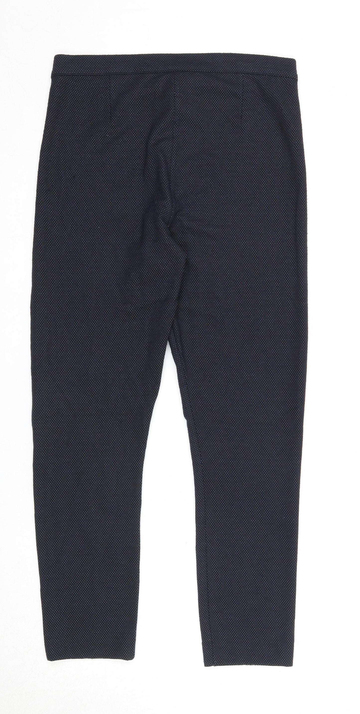 Womens UK Size 12 Dorothy Perkins Regular Fit  Blue Trousers