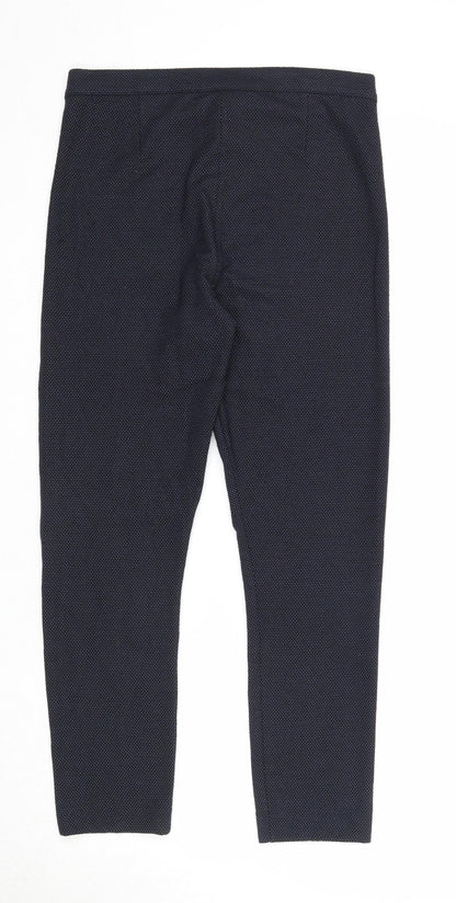 Womens UK Size 12 Dorothy Perkins Regular Fit  Blue Trousers