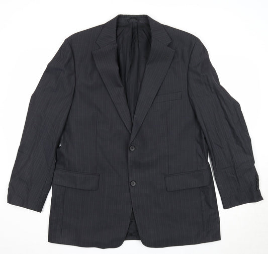 Mens UK Size 42 BARUTTI Regular Grey Suit Jacket