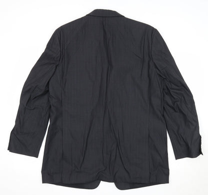 Mens UK Size 42 BARUTTI Regular Grey Suit Jacket