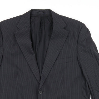Mens UK Size 42 BARUTTI Regular Grey Suit Jacket