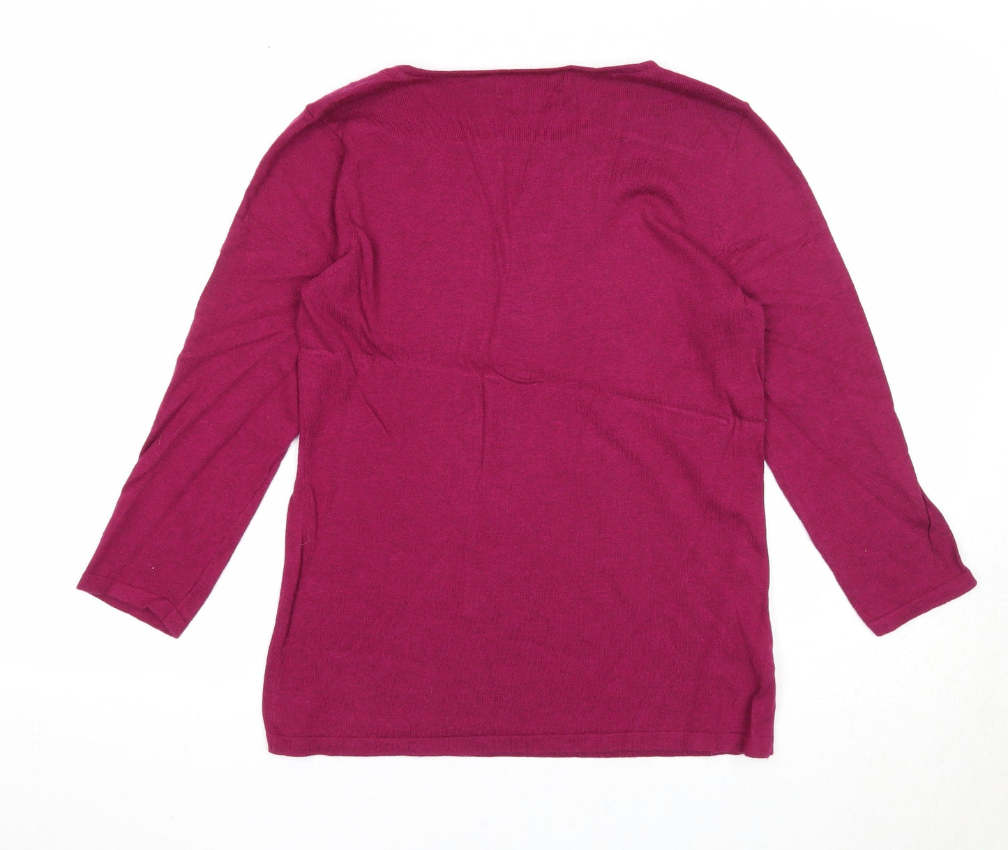 Womens UK Size 12 NEXT Purple Pullover Jumper