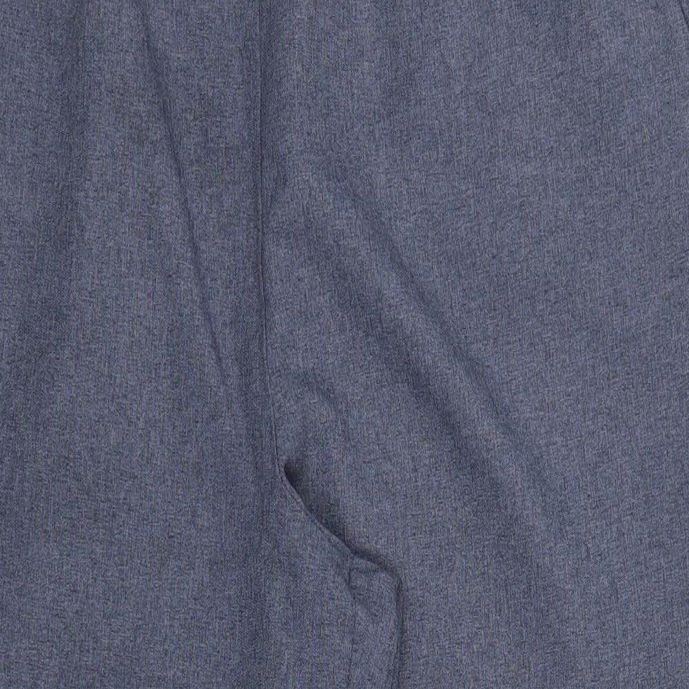 Womens UK Size 16 Bonmarché Regular Fit  Blue Trousers