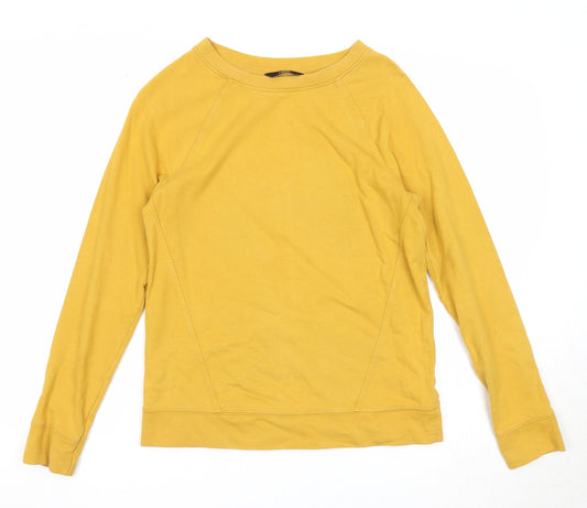Womens UK Size 6 NEXT Yellow Pullover Sweatshirt
