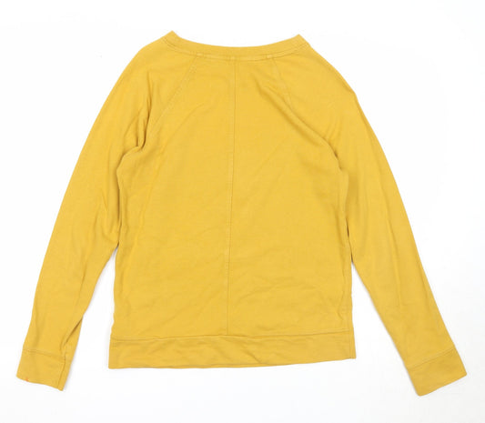 Womens UK Size 6 NEXT Yellow Pullover Sweatshirt