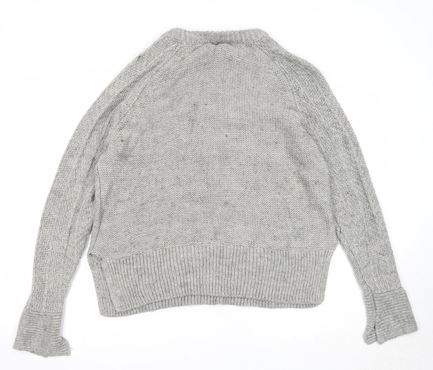 Womens UK Size M H&M Grey Pullover Jumper