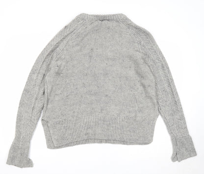 Womens UK Size M H&M Grey Pullover Jumper