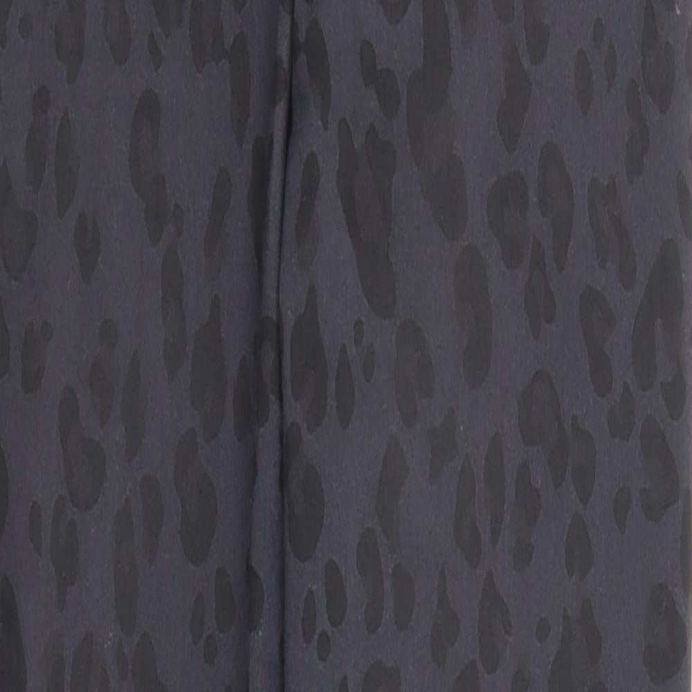 Womens UK Size 8 Divided Regular Fit  Black Trousers