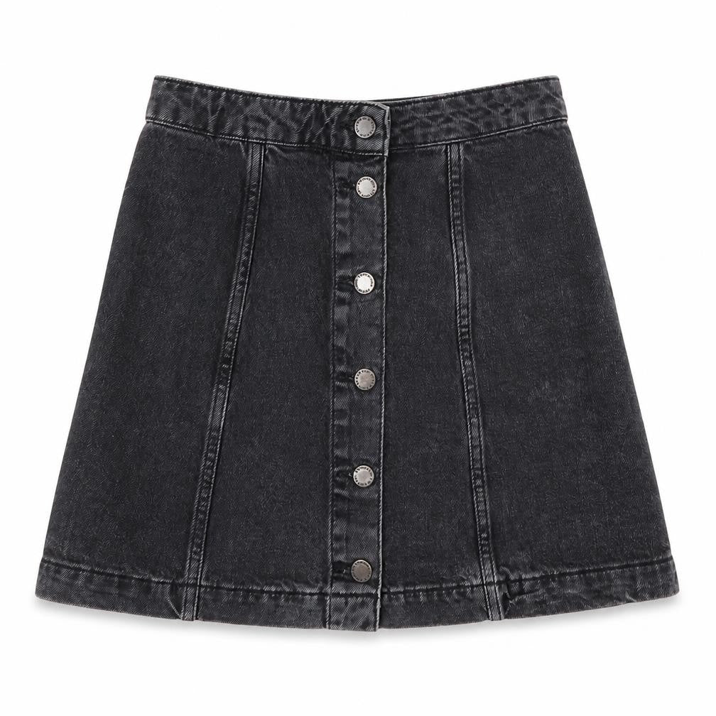 Womens UK Size 25 in Topshop A-Line Denim Skirt