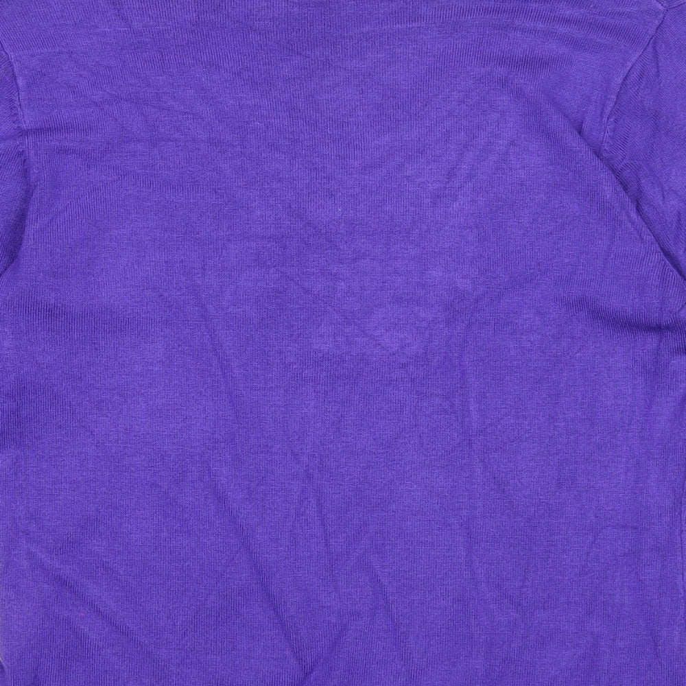 Womens UK Size 6 Sky Designs Purple Pullover Jumper