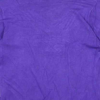 Womens UK Size 6 Sky Designs Purple Pullover Jumper