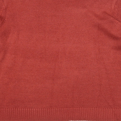 Womens UK Size L H&M Red Pullover Jumper