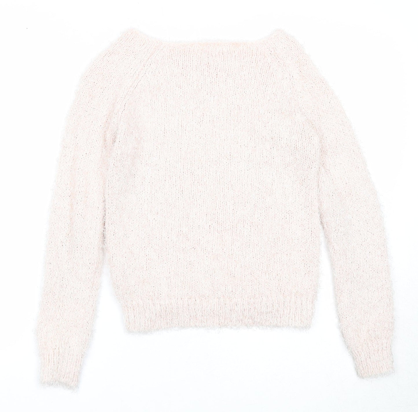 Womens UK Size 10 Internacionale Pink Pullover Jumper