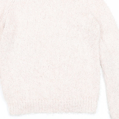 Womens UK Size 10 Internacionale Pink Pullover Jumper