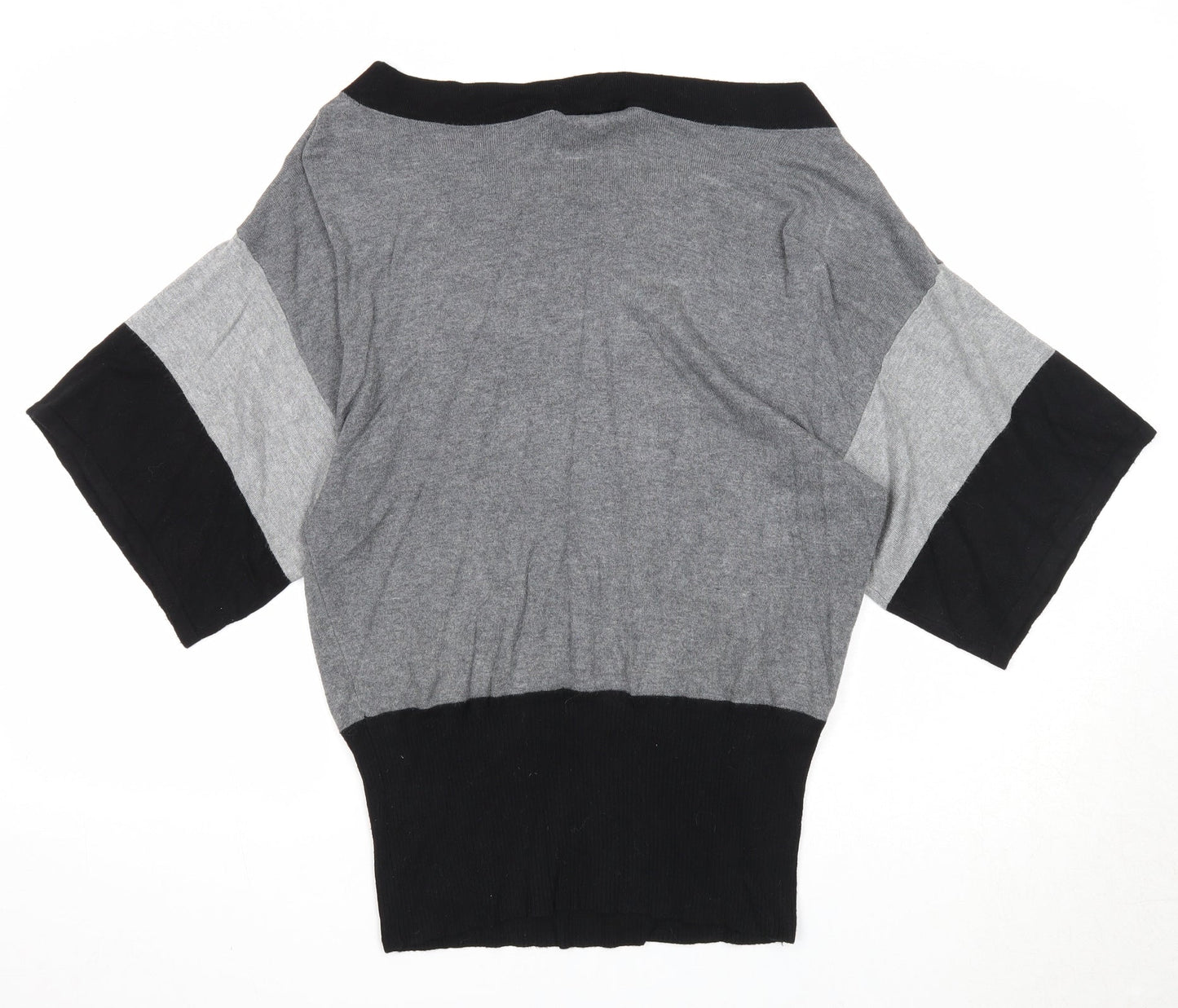 Womens UK Size S Wallis Grey Pullover Jumper