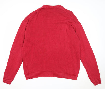 Womens UK Size XL Principles Red Pullover Jumper