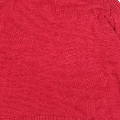 Womens UK Size XL Principles Red Pullover Jumper