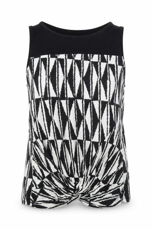 Womens UK Size 14 BHS Black Basic Tank