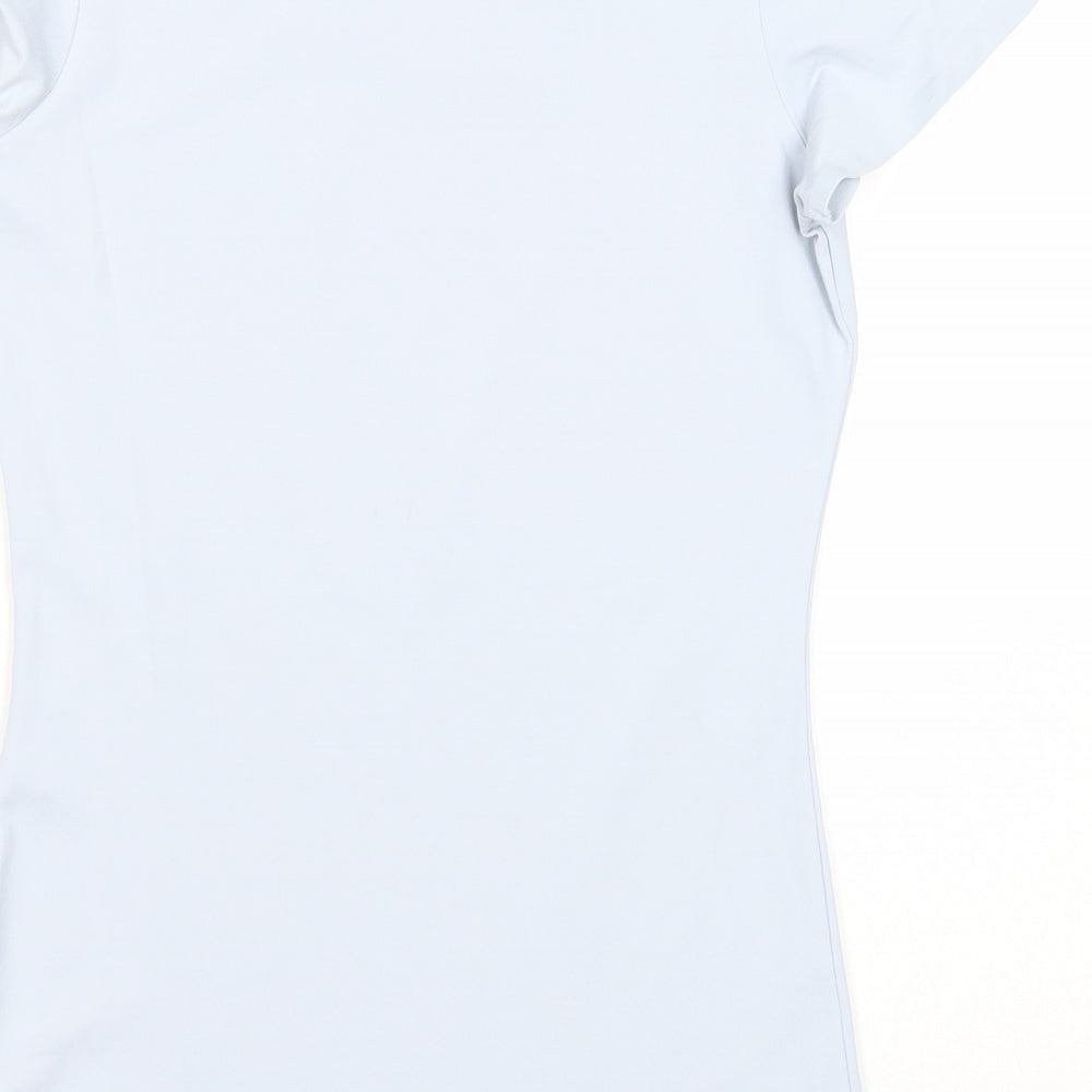 Womens UK Size 6 Savida Blue Basic T-Shirt
