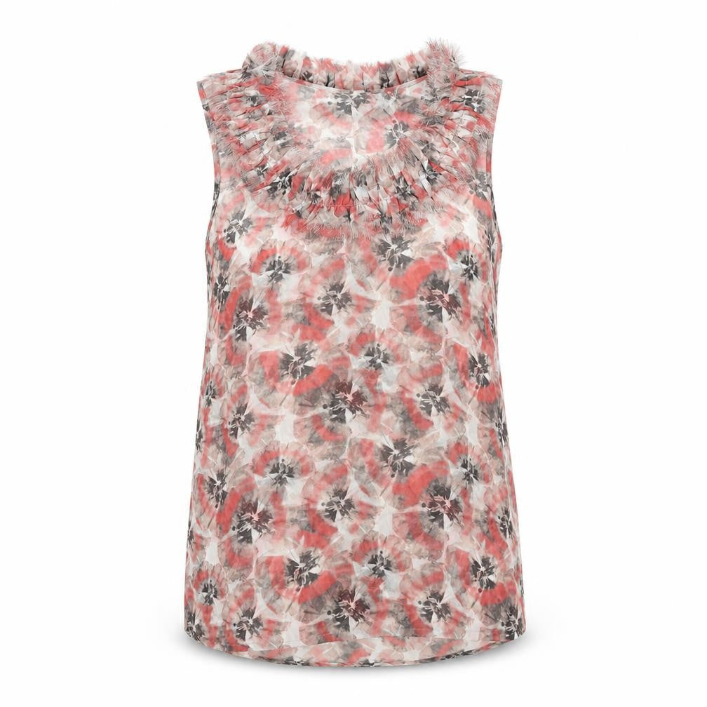 Womens UK Size 8 Topshop Pink Basic Tank