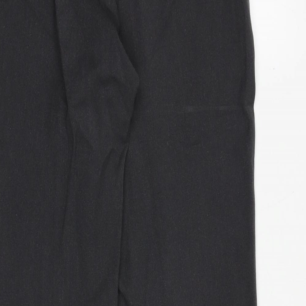 Womens UK Size 10 Marks and Spencer Regular Fit  Grey Trousers
