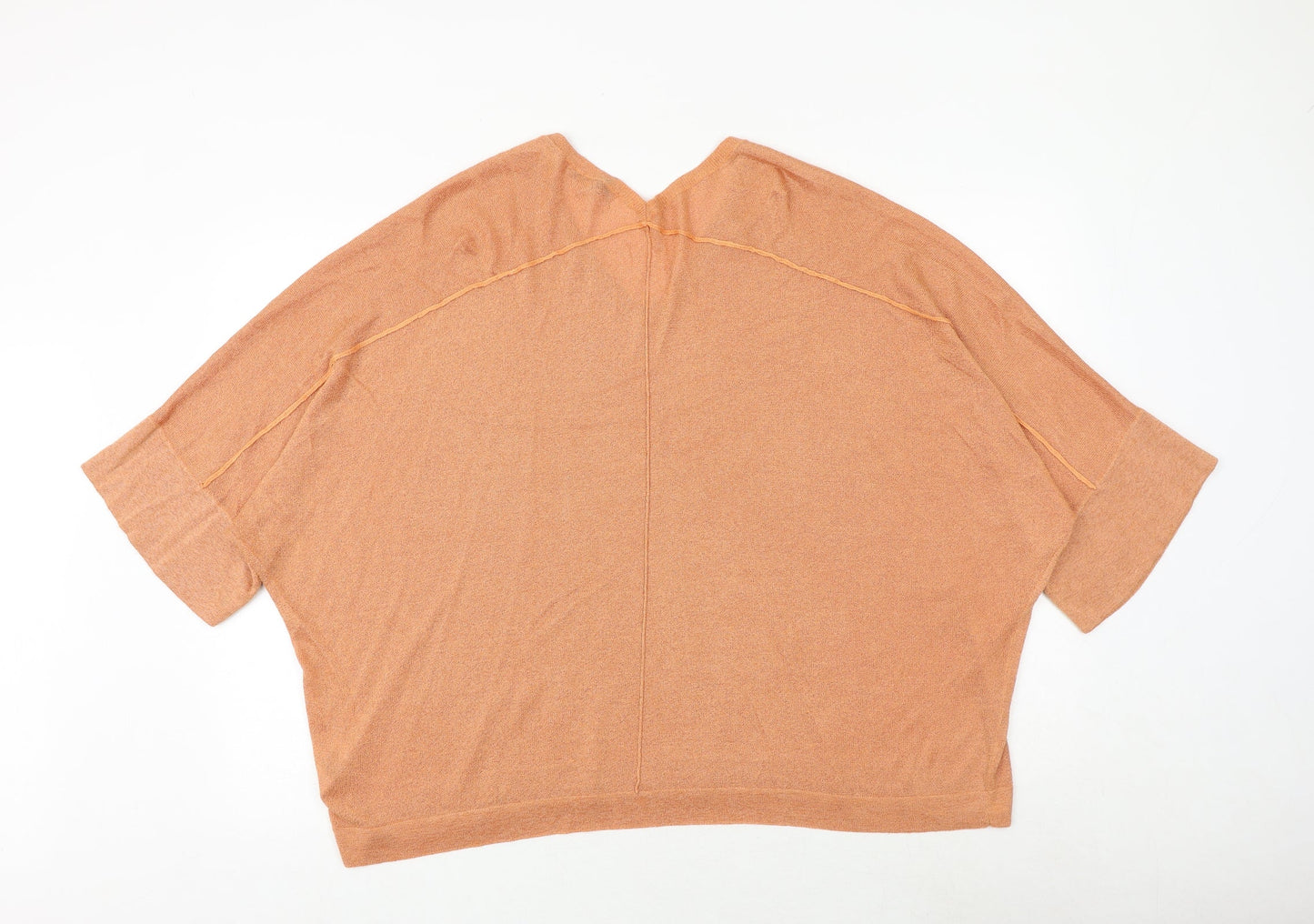 Womens UK Size XL NEXT Orange Basic Blouse