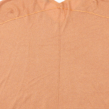 Womens UK Size XL NEXT Orange Basic Blouse