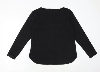 Womens UK Size S H&M Black Pullover Jumper