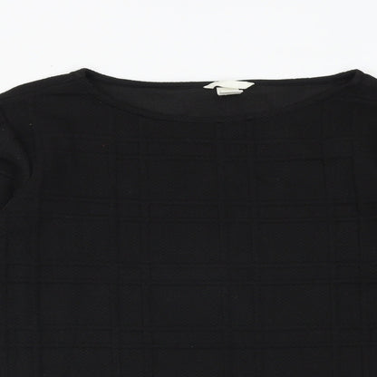 Womens UK Size S H&M Black Pullover Jumper