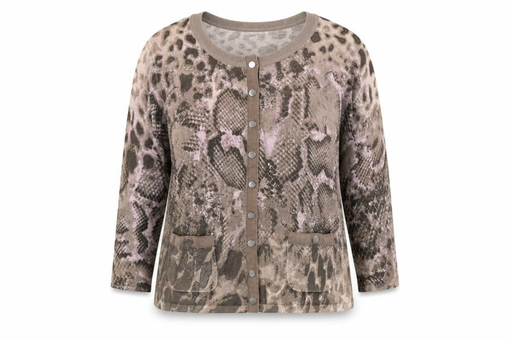 Womens UK Size 12 Gerry Weber Brown Cardigan Jumper