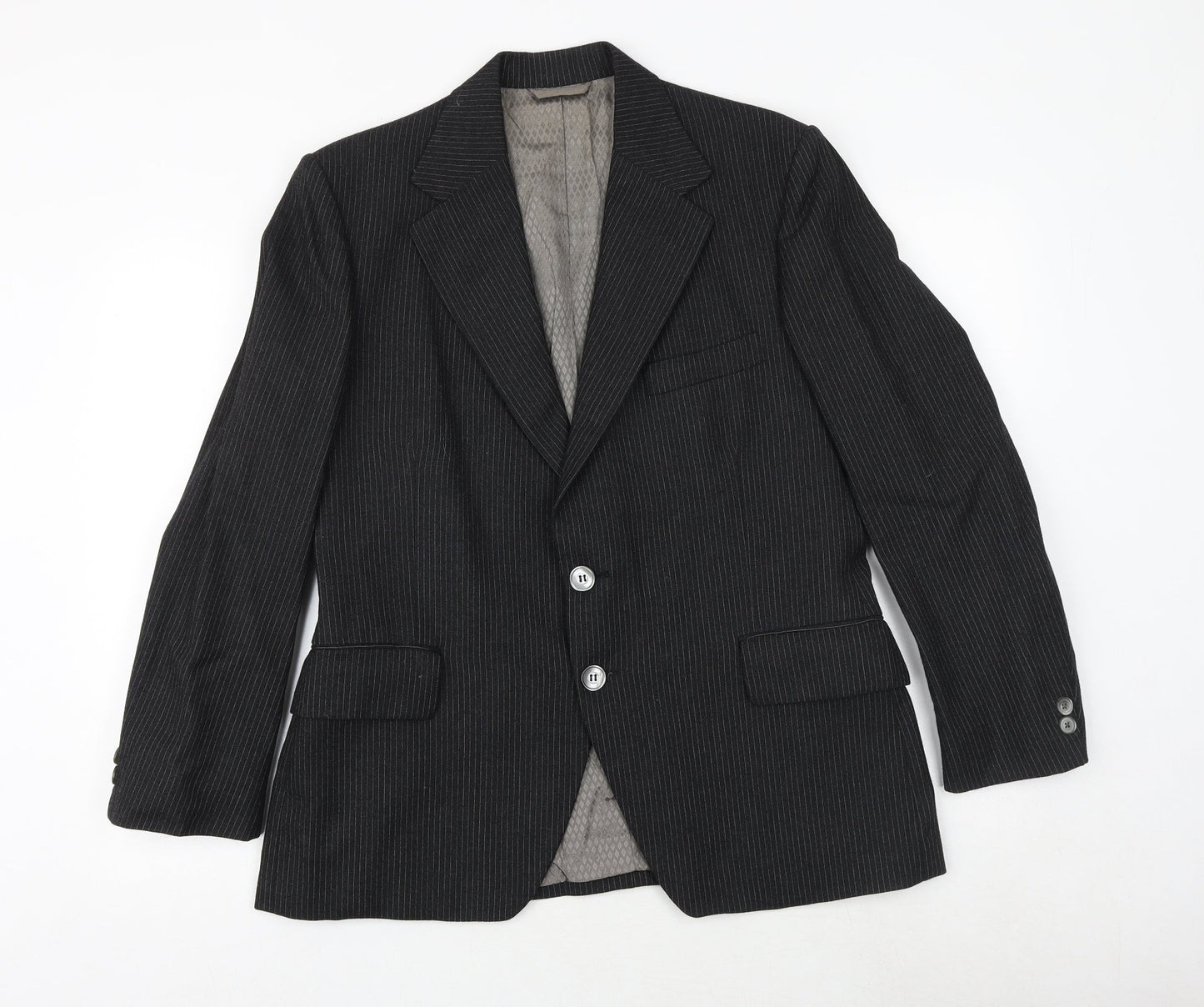 Mens UK Size 38 Jackson The Tailor Regular Black Suit Jacket