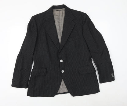 Mens UK Size 38 Jackson The Tailor Regular Black Suit Jacket