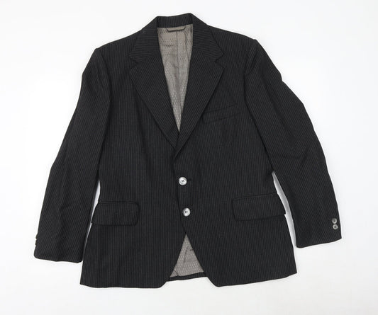 Mens UK Size 38 Jackson The Tailor Regular Black Suit Jacket