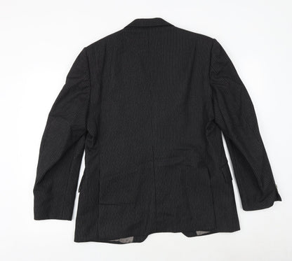 Mens UK Size 38 Jackson The Tailor Regular Black Suit Jacket