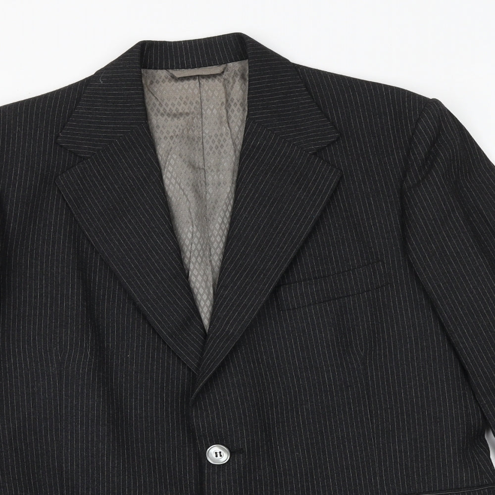 Mens UK Size 38 Jackson The Tailor Regular Black Suit Jacket