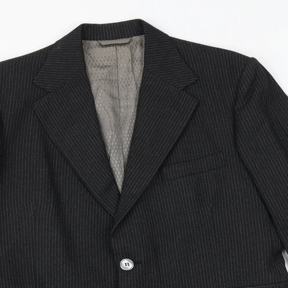 Mens UK Size 38 Jackson The Tailor Regular Black Suit Jacket