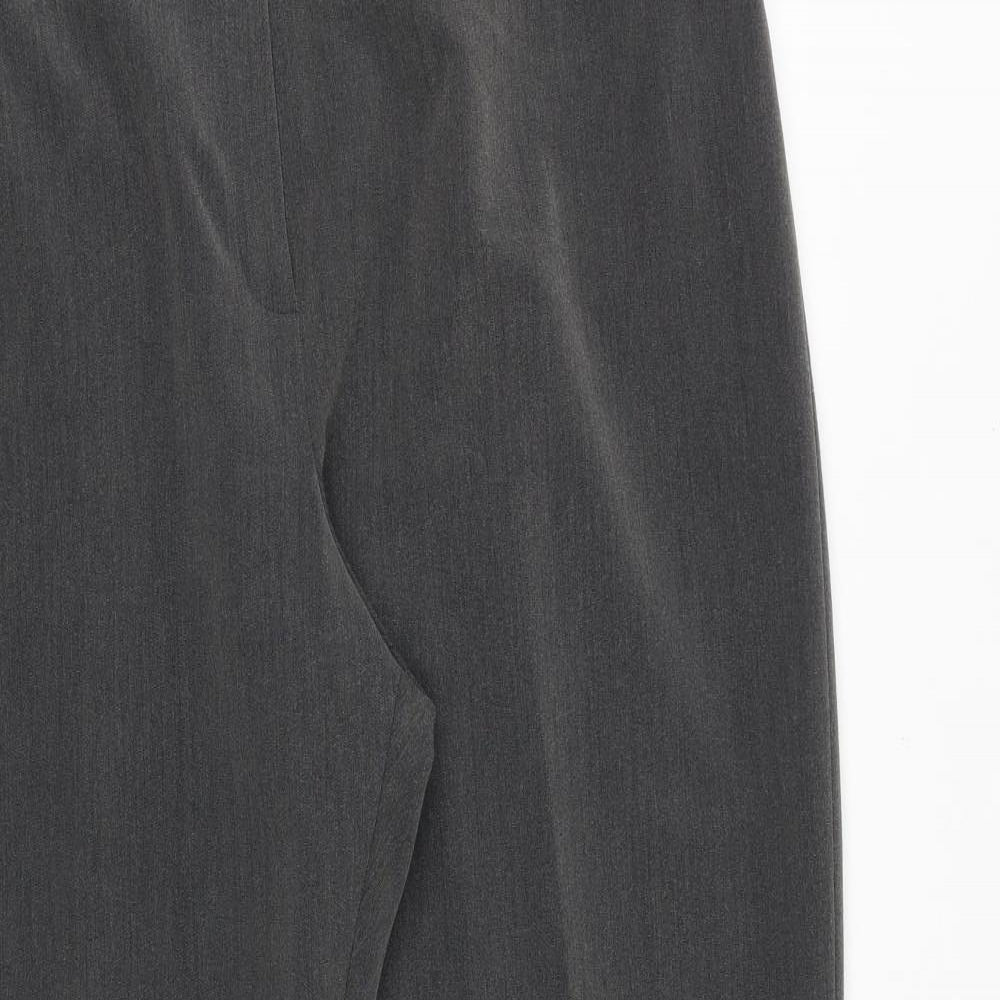 Womens UK Size 18 Debenhams Regular Fit  Grey Trousers