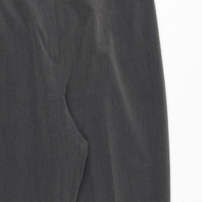 Womens UK Size 18 Debenhams Regular Fit  Grey Trousers