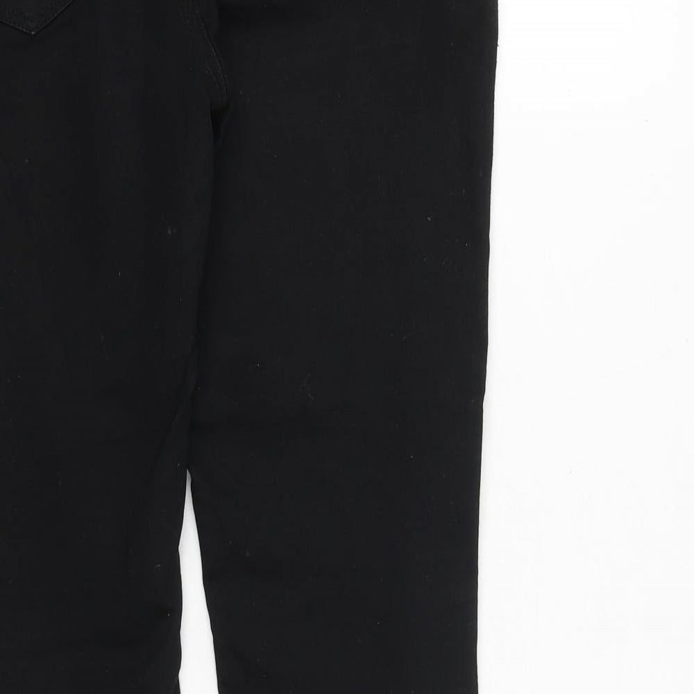 New Look Womens Black Cotton Skinny Jeans Size 10 Regular