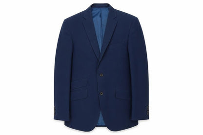 Mens UK Size 38 Marks and Spencer Regular Blue Suit Jacket