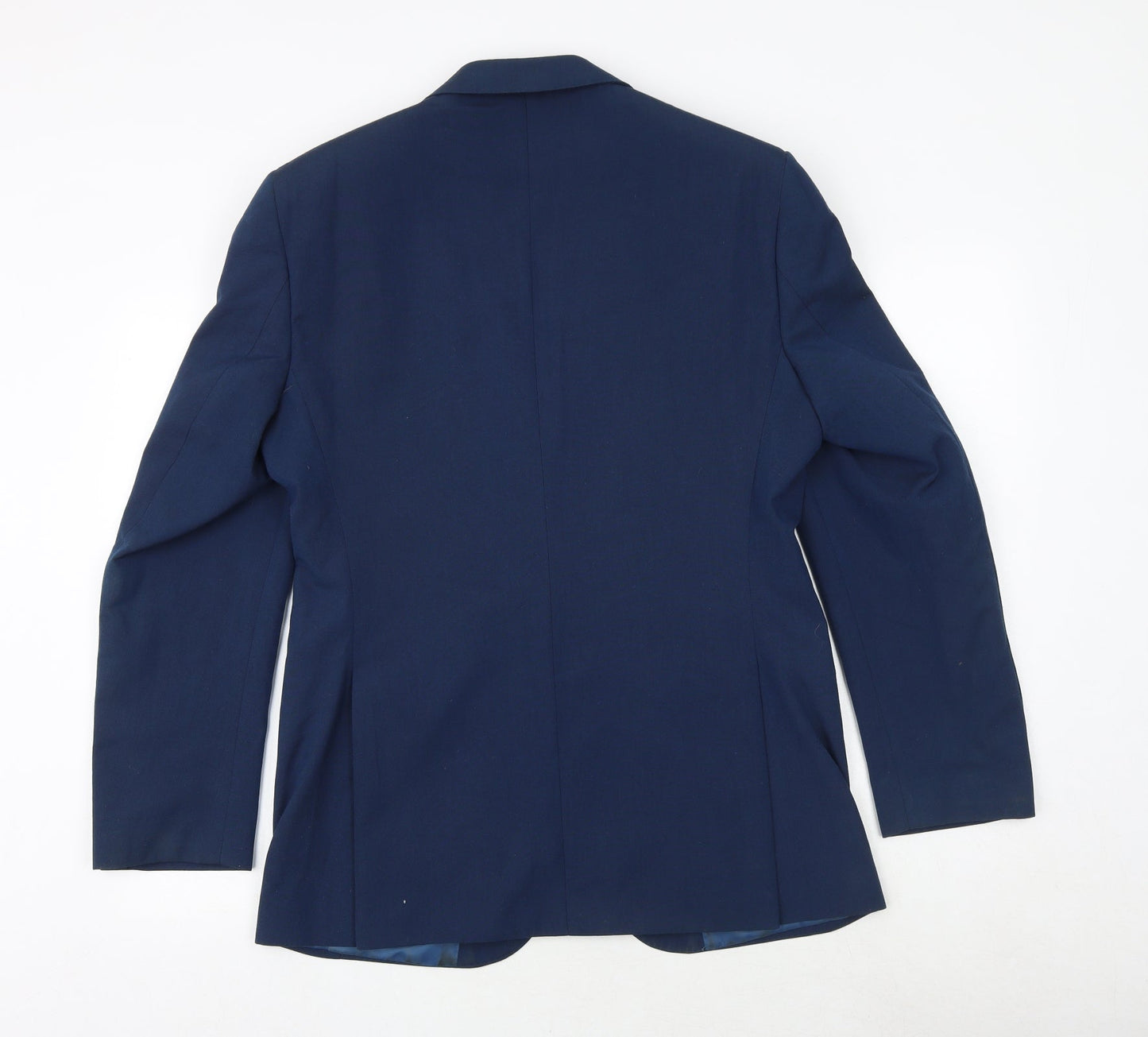 Mens UK Size 38 Marks and Spencer Regular Blue Suit Jacket